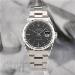 ROLEX ロレックス デイトジャスト 16200 ブラック オイスターブレスレット メイン