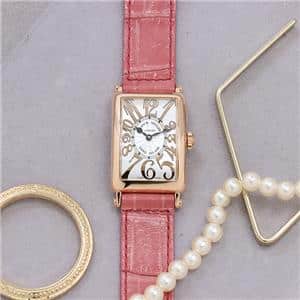FRANCK MULLER フランク・ミュラー ロングアイランド シルバーレリーフ 902QZ 5N ピンクゴールド メイン