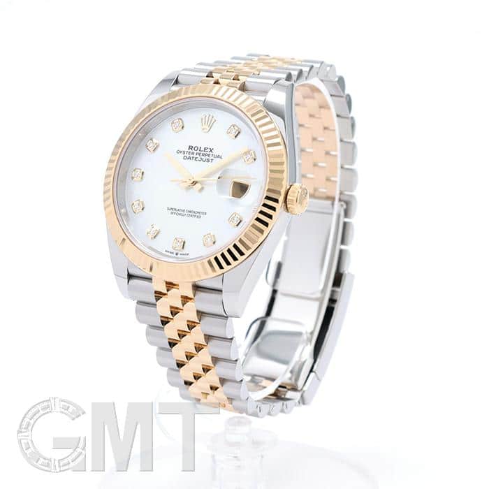 中古)ROLEX ロレックス デイトジャスト 41 126333NG ホワイト 中古)ROLEX ロレックス デイトジャスト 41 126333NG ホワイト
