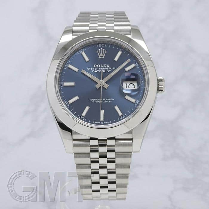 中古)ROLEX ロレックス デイトジャスト 41 126300 ブルー ジュビリー 