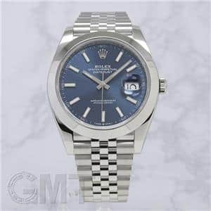 中古)ROLEX ロレックス デイトジャスト 41 126300 ブルー ジュビリー