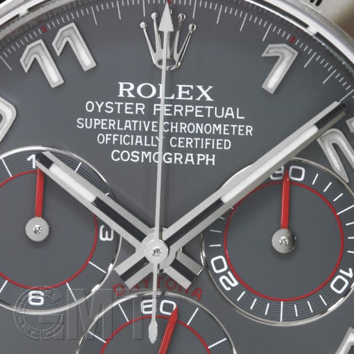 新品)ROLEX ロレックス デイトナ 116519 グレー ダークブラウンレザー