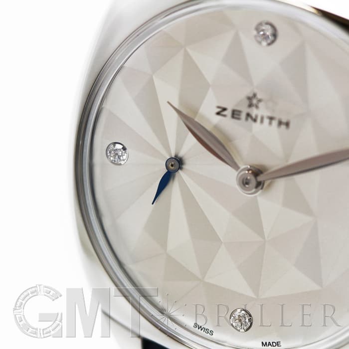 ゼニス ZENITH 03.1971.681 スター 4Pダイヤ スモールセコンド 自動巻き レディース 極美品 保証書付き_901534 ZENITH（ゼニス） ZENITH 03.1971.681 スター 4Pダイヤ スモール