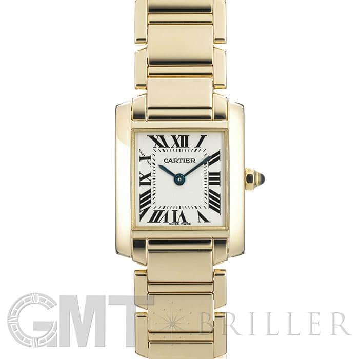 中古)CARTIER カルティエ タンク フランセーズ W50002N2 イエロー