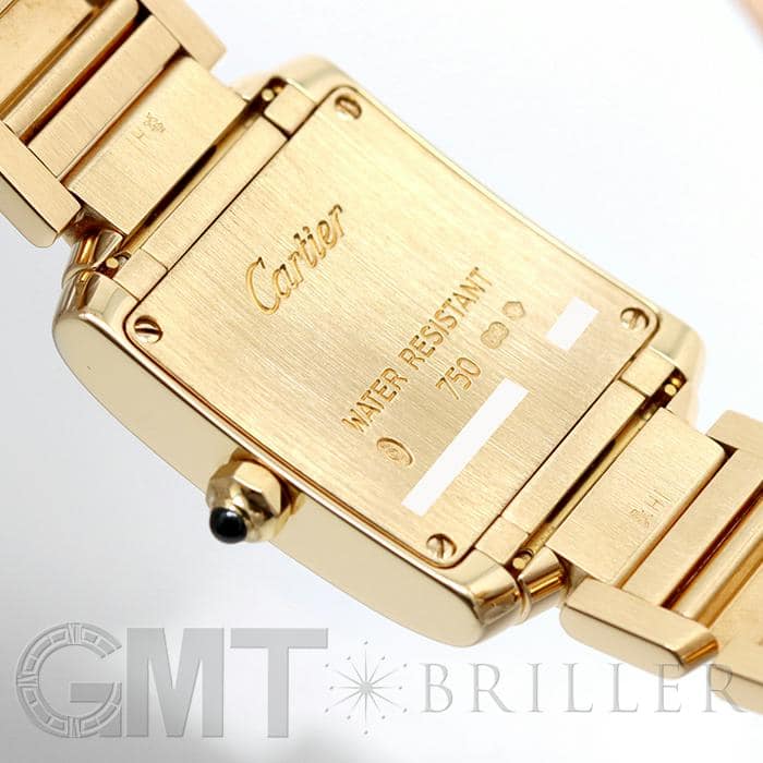 中古)CARTIER カルティエ タンク フランセーズ W50002N2 イエロー