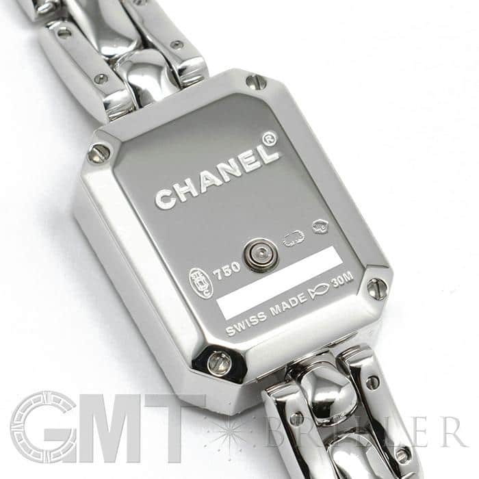 中古)CHANEL シャネル プルミエール H2437 ホワイトゴールド