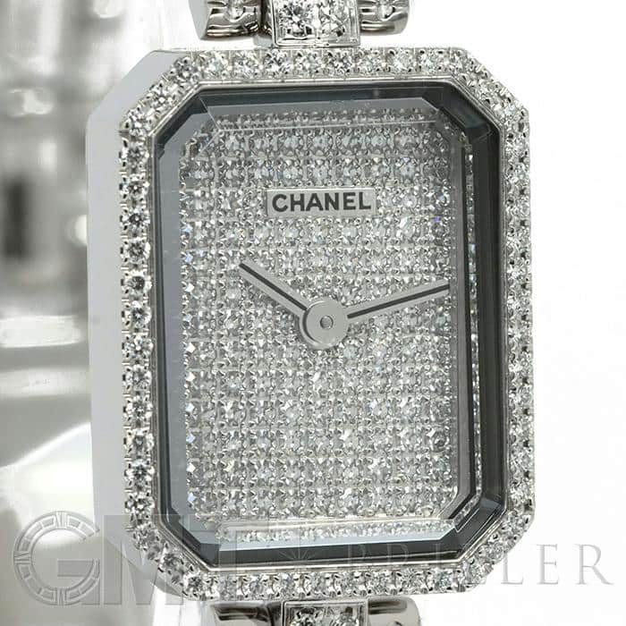 鑑定しています。シャネルプルミエール時計 中古)CHANEL シャネル プルミエール H2437 ホワイトゴールド