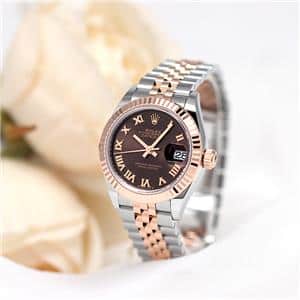 新品)ROLEX ロレックス デイトジャスト 28 279171 チョコレートローマ