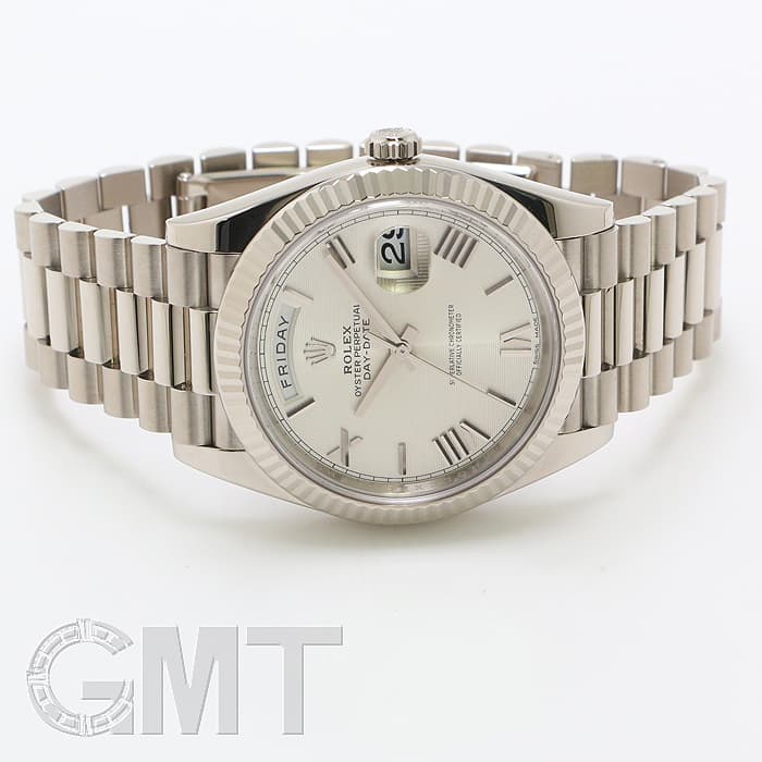 中古)ROLEX ロレックス デイデイト 40 228239 シルバーローマ
