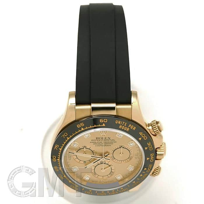 ロレックスディトナ　ジャンク品 中古)ROLEX ロレックス デイトナ 116518LNG シャンパン 8Pダイヤ