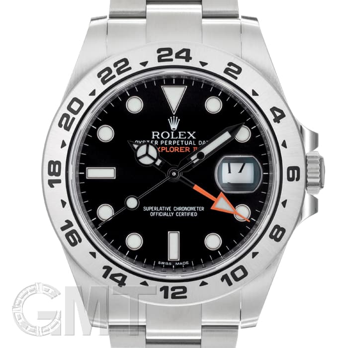 中古)ROLEX ロレックス エクスプローラー II 216570 ブラック（商品ID