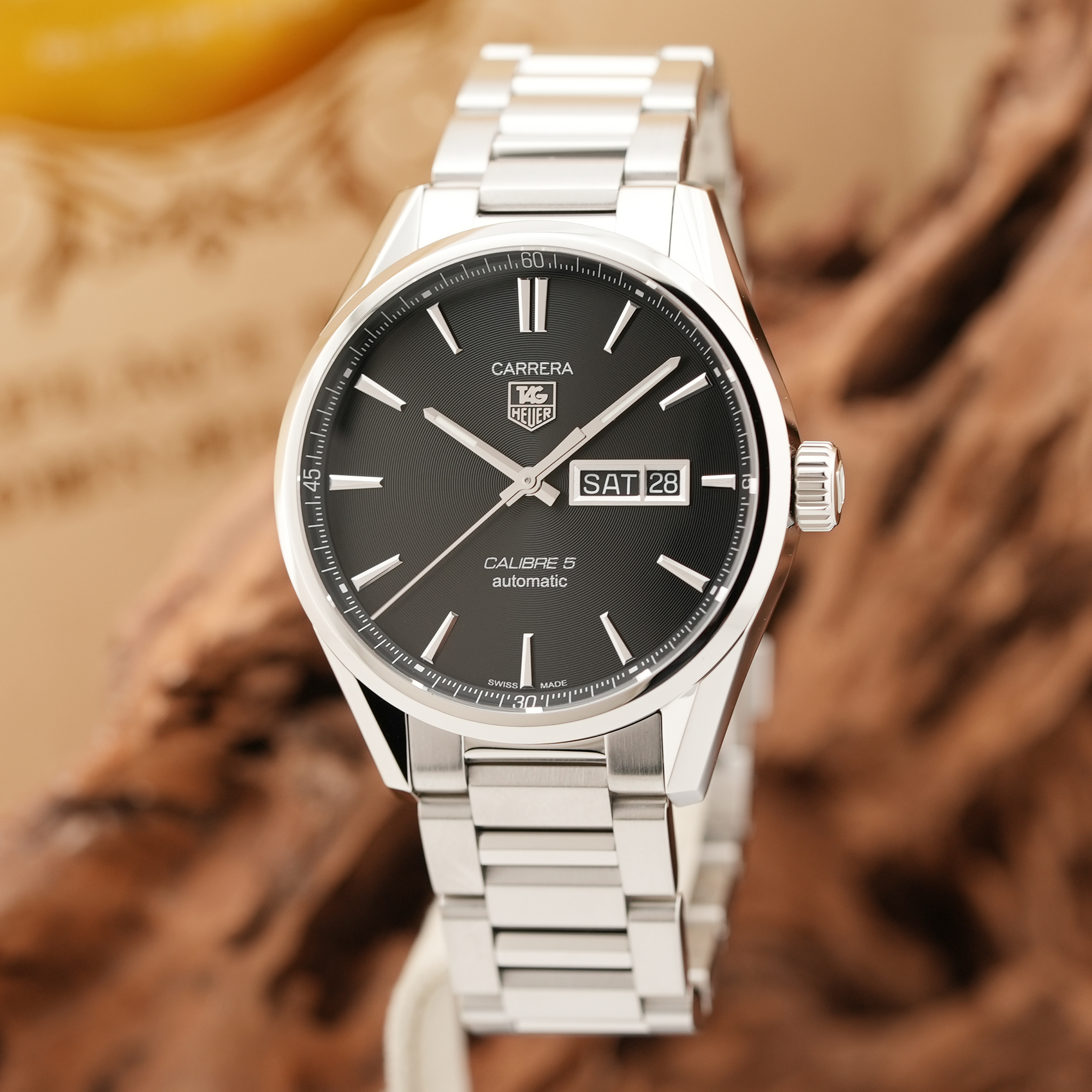 中古)TAG HEUER タグ・ホイヤー カレラ キャリバー5 デイデイト
