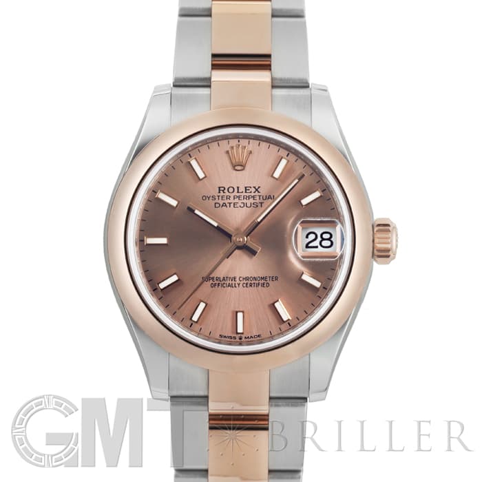 ワンピース yes. 新品)ROLEX ロレックス デイトジャスト 278241※ ロゼカラー オイスター