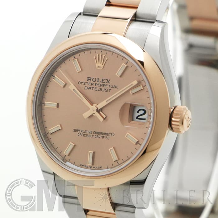 新品)ROLEX ロレックス デイトジャスト 278241※ ロゼカラー オイスター