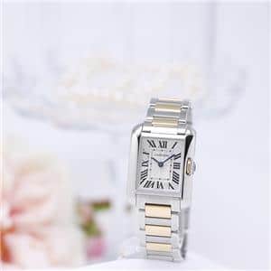 中古)CARTIER カルティエ タンク アングレーズ SM W5310046（商品ID