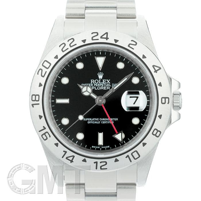 中古)ROLEX ロレックス エクスプローラー II 16570 ブラック（商品ID