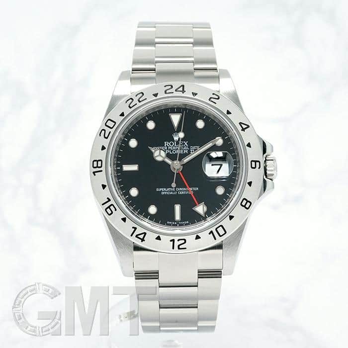 中古)ROLEX ロレックス エクスプローラー II 16570 ブラック（商品ID