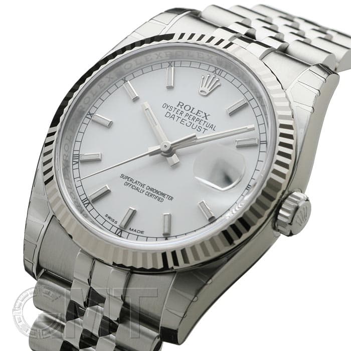 新品)ROLEX ロレックス デイトジャスト 116234 ホワイト（商品ID