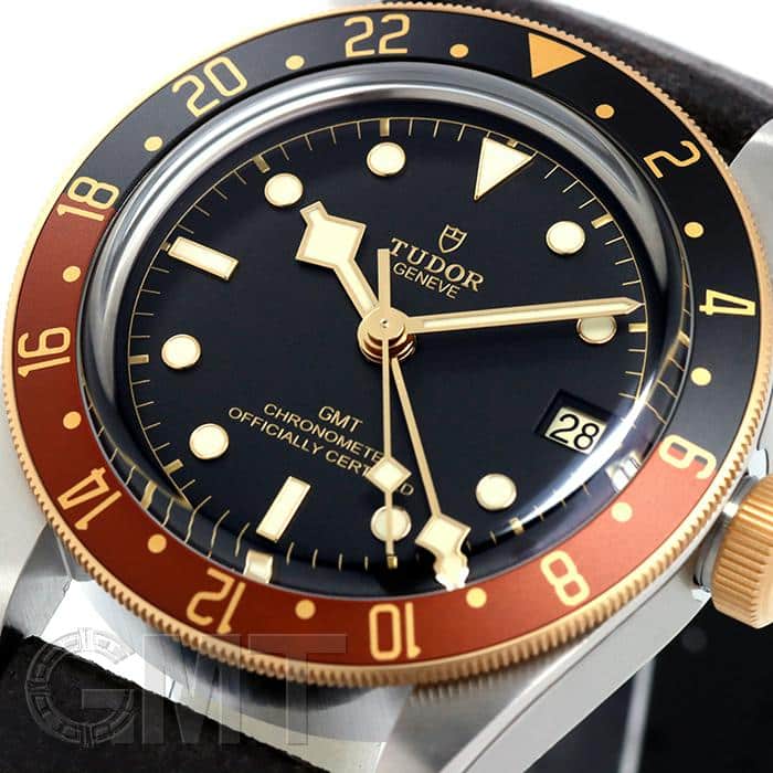 新品)TUDOR チューダー ブラックベイ GMT S&G M79833MN ブラウンレザー