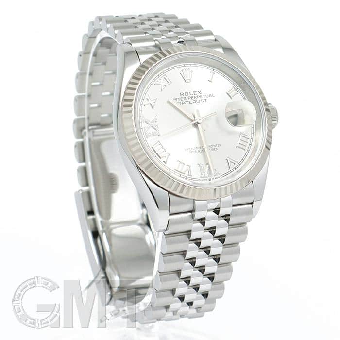中古)ROLEX ロレックス デイトジャスト 36 126234 シルバー VI IX