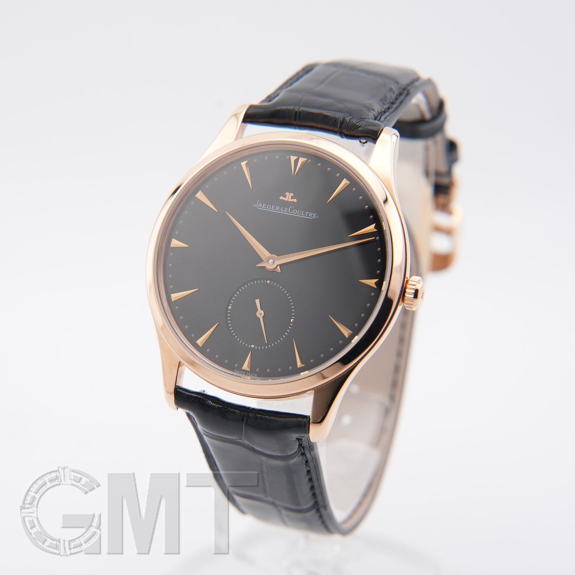 ヤ*ン様 新品未使用品 ジャガー ルクルト 純正アリゲーター 20mm ダークブ 中古)JAEGER LECOULTRE ジャガー・ルクルト マスター グランド