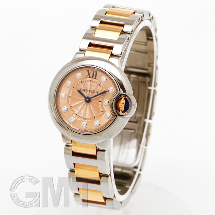 Cartier カルティエ バロンブルー28mm WE902050 シルバー11P