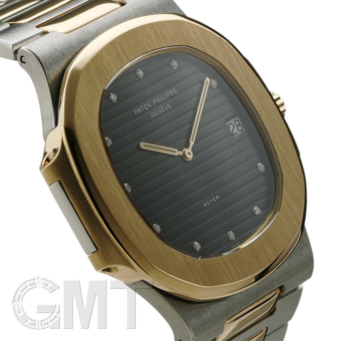 【不動品】パテックフィリップ　ノーチラス(オマージュ)【ジャンク】 中古)PATEK PHILIPPEパテック・フィリップ ノーチラス ジャンボ 3700