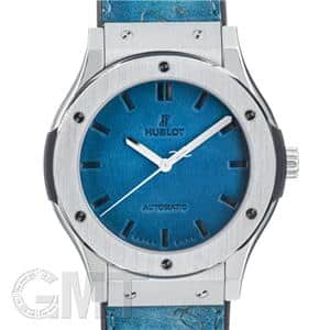 HUBLOT ウブロ クラシック フュージョン 511.NX.050B.VR.BER16 ベルルッティ スクリット オーシャンブルー【世界限定500本】 メイン