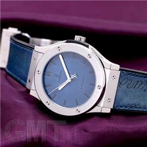 HUBLOT ウブロ クラシック フュージョン 511.NX.050B.VR.BER16 ベルルッティ スクリット オーシャンブルー【世界限定500本】 メイン