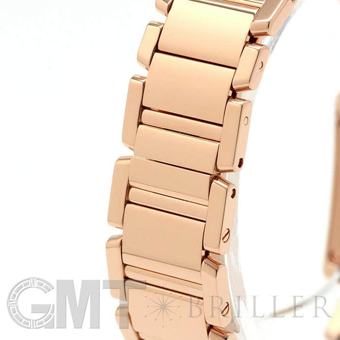 中古)CARTIER カルティエ タンク フランセーズ W500264H SM ピンク
