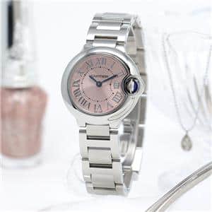 CARTIER カルティエ バロンブルー SM W6920038 ピンク メイン