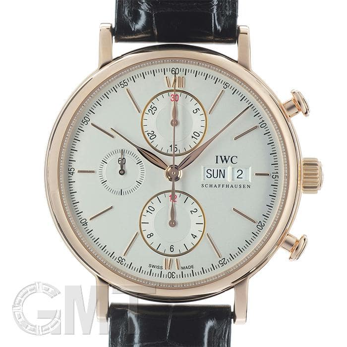 IW391405 グリーン IWC ポートフィノ クロノグラフ 39 中古