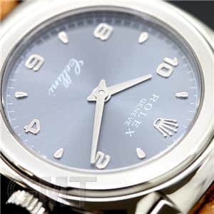ROLEX ロレックス チェリーニ チェステロ グレーアラビア 茶オーストリッチ 26mm 5310/9 メイン