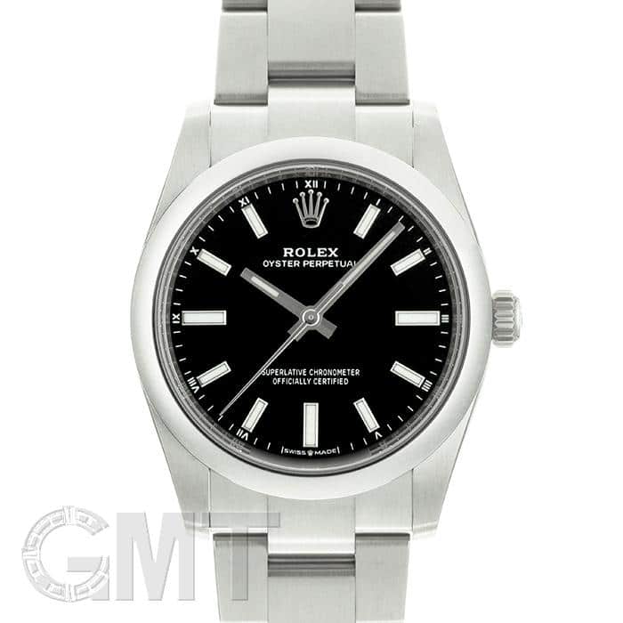 新品)ROLEX ロレックス オイスターパーペチュアル 124200 ブラック