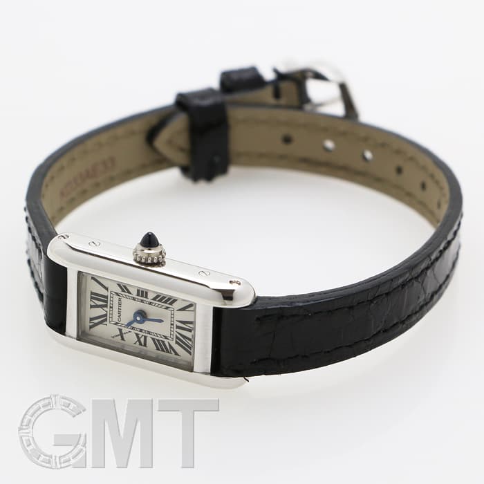 中古)CARTIER カルティエ タンク アロンジェ ホワイトゴールド