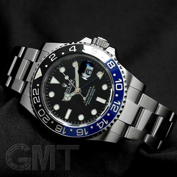 未使用)ROLEX ロレックス GMTマスター II 126710BLNR ブルーブラック