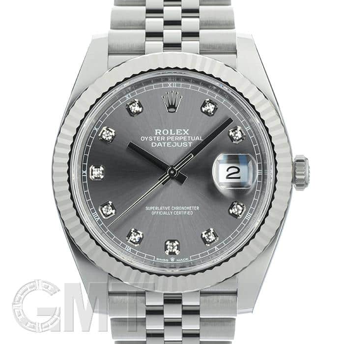 未使用)ROLEX ロレックス デイトジャスト 41 126334G グレー