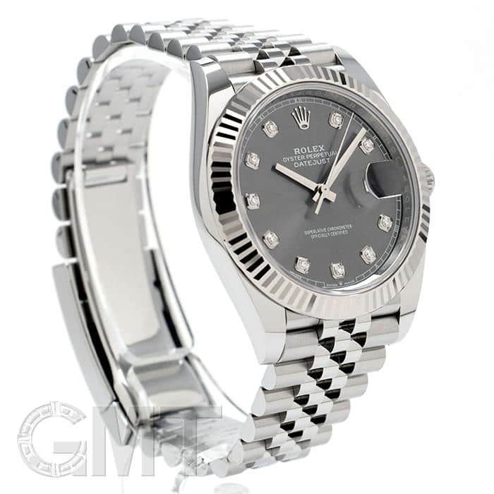 未使用)ROLEX ロレックス デイトジャスト 41 126334G グレー