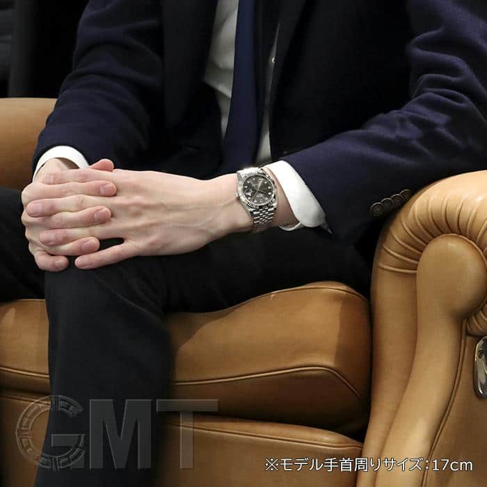 未使用)ROLEX ロレックス デイトジャスト 41 126334G グレー