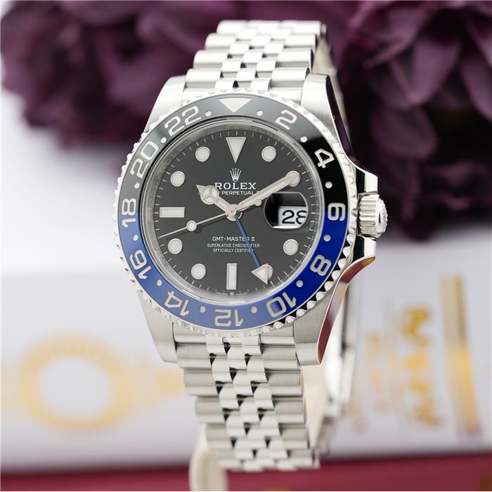 中古)ROLEX ロレックス GMTマスター II 126710BLNR ジュビリー