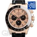 ROLEX ロレックス デイトナ 116515LN ピンク/ブラック レザー