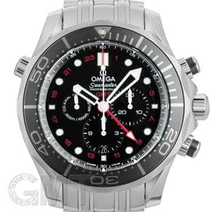 OMEGA オメガ シーマスター ダイバー300M GMT クロノグラフ 44ｍｍ  212.30.44.52.01.001 ブラック/レッド※ メイン