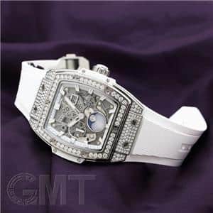 ウパ 新品)HUBLOT ウブロ スピリット オブ ビッグバン ムーンフェイズ