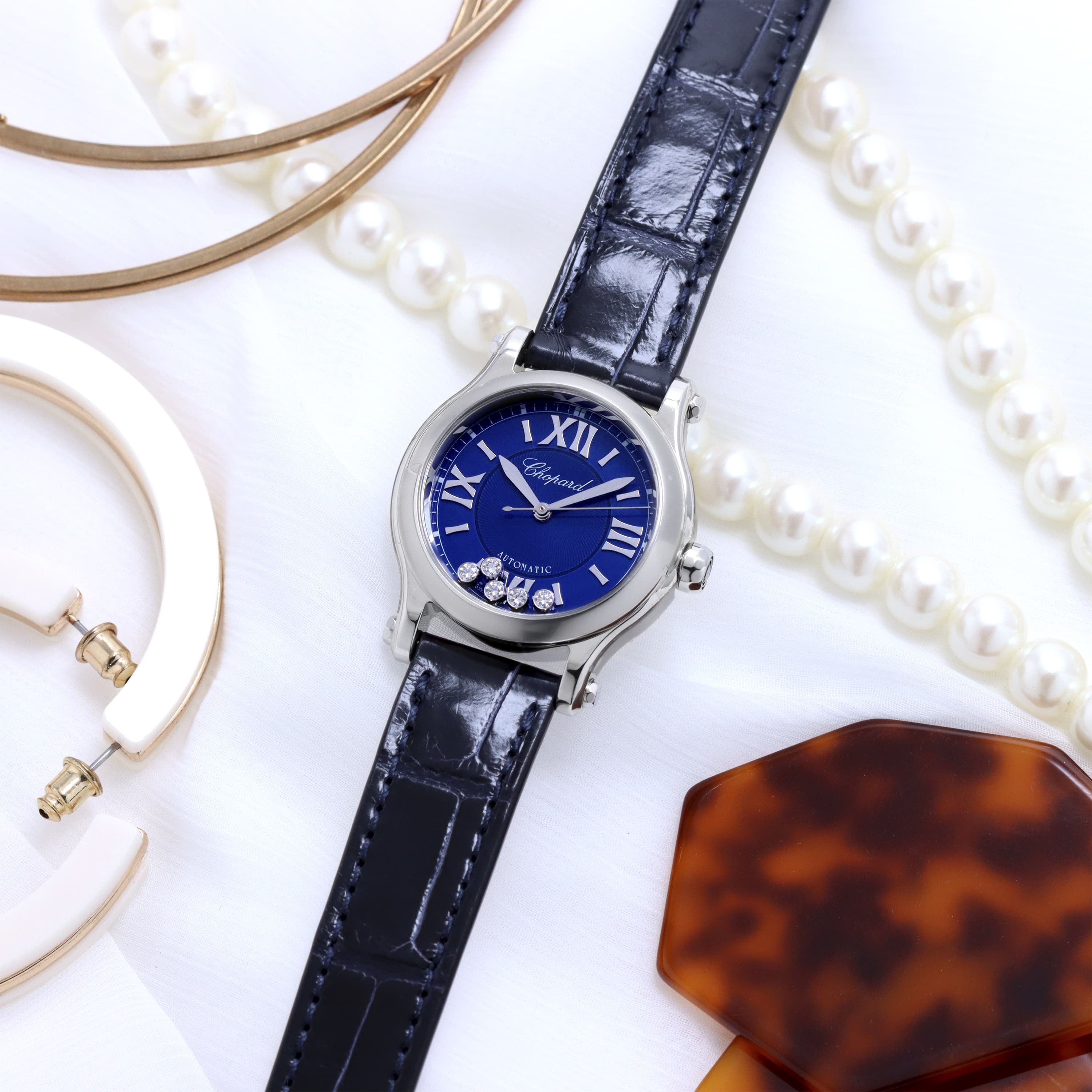 新品)CHOPARD ショパール ハッピースポーツ 278573-3006（商品ID 