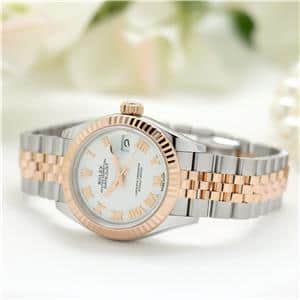 ROLEX ロレックス デイトジャスト 28 279171 ホワイトローマ ジュビリーブレスレット メイン