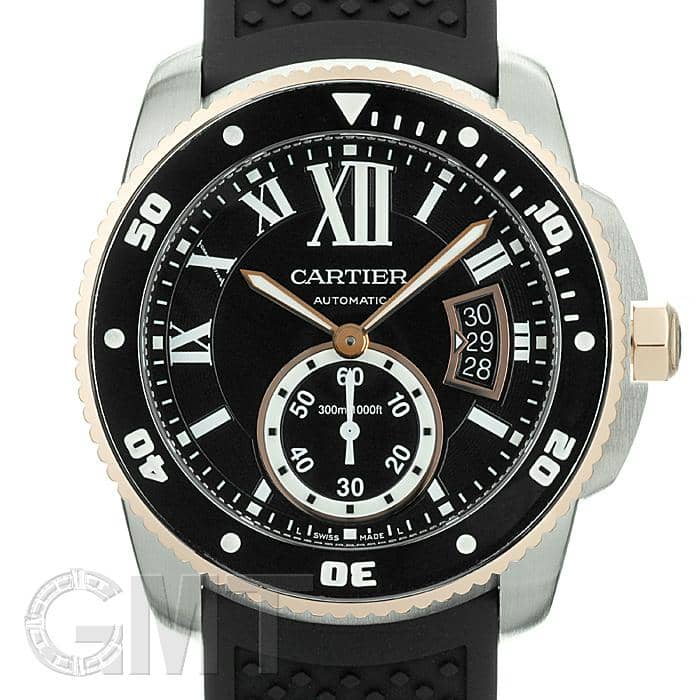 カルティエ　カリブル　ジャンク 中古)CARTIER カルティエ カリブル ドゥ カルティエ ダイバー W7100055