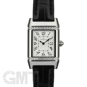 JAEGER LECOULTRE ジャガー・ルクルト レベルソ レディー ダイヤモンド クォーツ Q2658430 ブラックレザーストラップ メイン