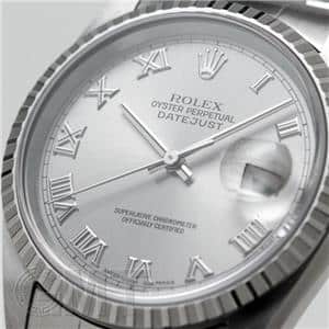 ROLEX ロレックス デイトジャスト 16220 グレーローマ メイン