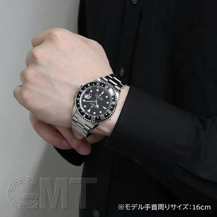 中古)ROLEX ロレックス GMTマスター II 16710 ブラック（商品ID