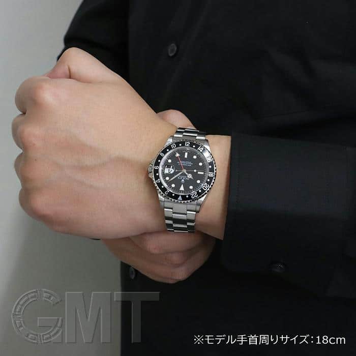 中古)ROLEX ロレックス GMTマスター II 16710 ブラック（商品ID